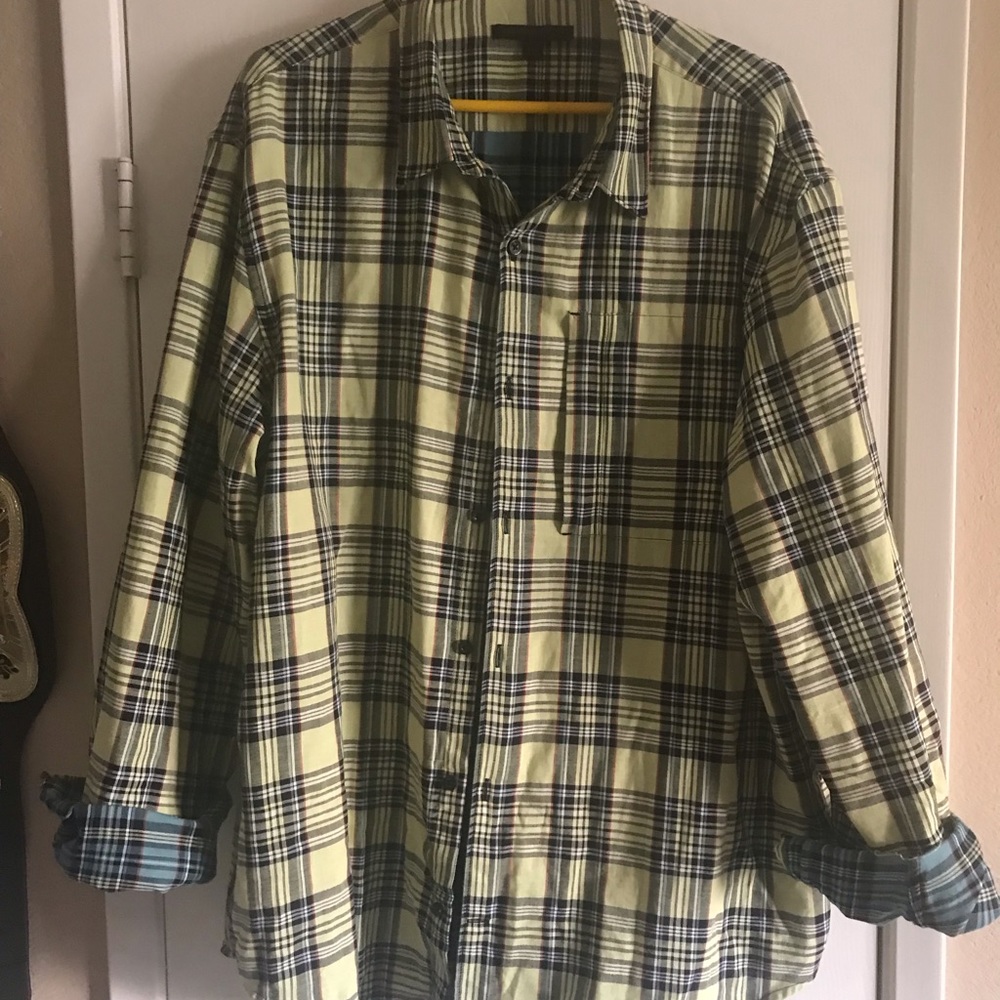 JOHN VARVATOS XXL LONG SLEEVE MENS SHIRT LIKE NEW WORN ONCE